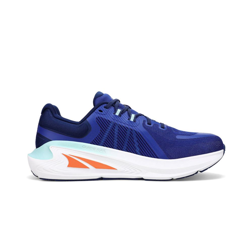 Chaussures Running Route Altra Paradigm 7 Bleu Homme | IAZ-81983812