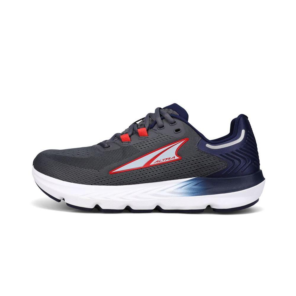 Chaussures Running Route Altra Provision 7 Grise Homme | QCC-06830351