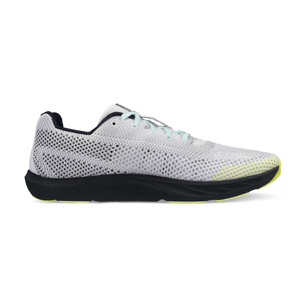 Chaussures Running Route Altra Escalante Racer 2 Blanche Noir Homme | BBW-92345448