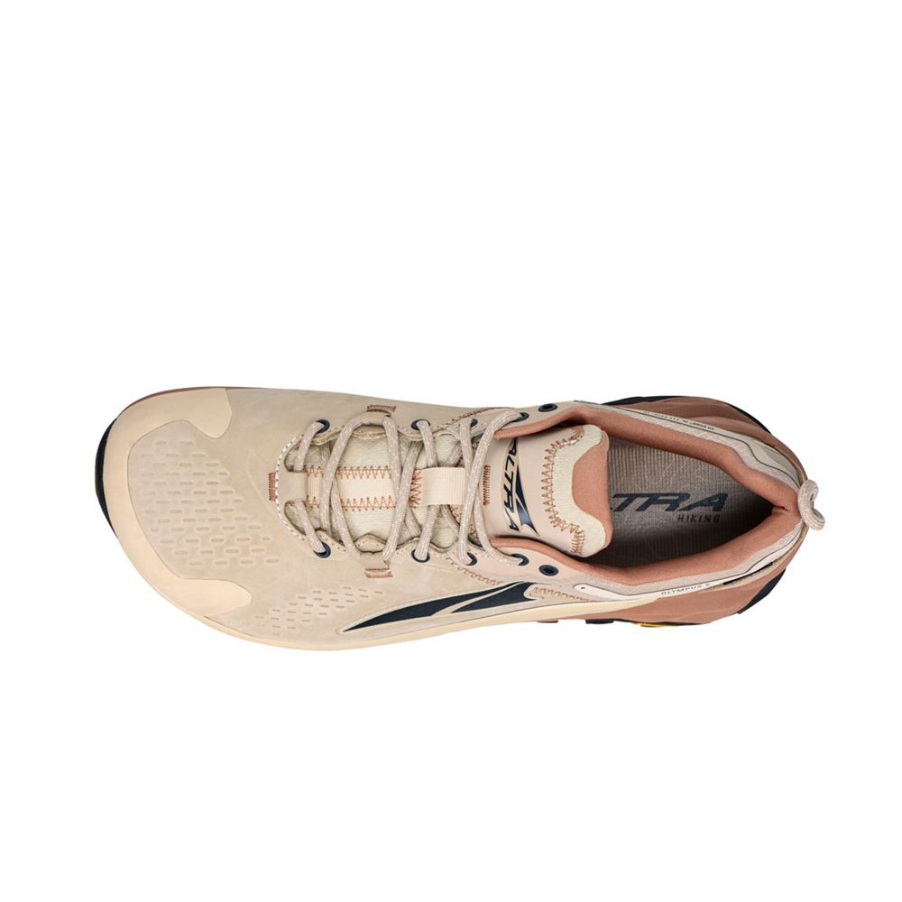 Chaussure de Randonnée Altra Olympus 5 Hike Low GTX Beige Homme | MFG-77326536