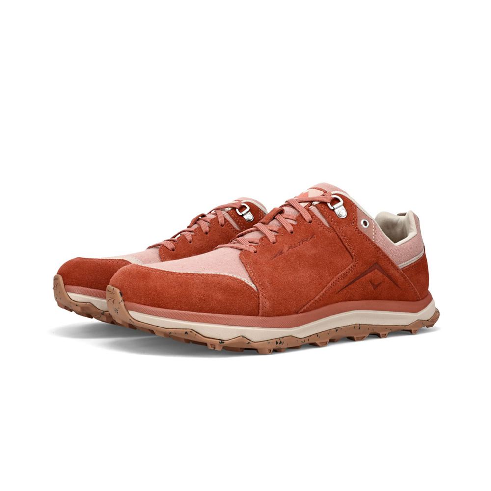 Chaussure de Randonnée Altra LP Alpine Marron Rose Homme | XPH-90898128