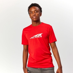 T-Shirt Altra Everyday Recycled Rouge Homme | YMQ-80470486