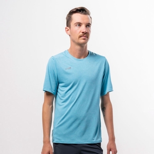 T-Shirt Altra Core Short Sleeve Bleu Homme | RPV-52324421