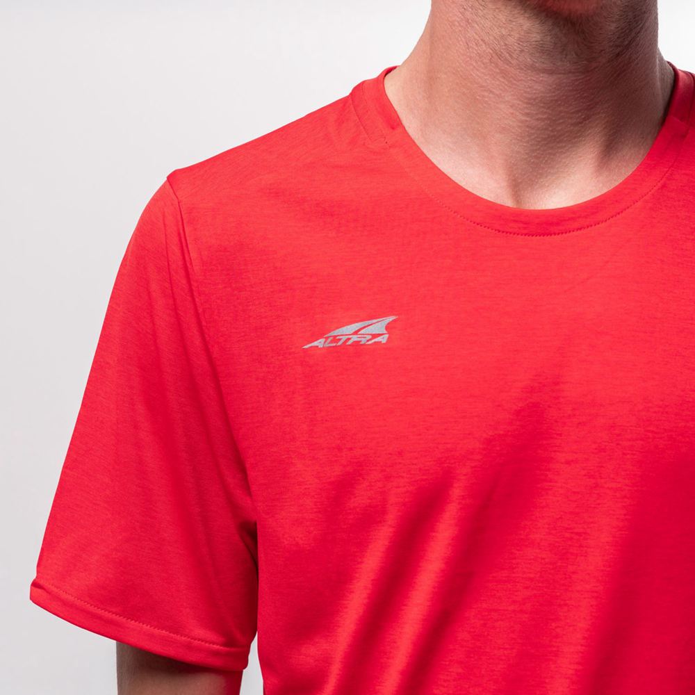 T-Shirt Altra Core Short Sleeve Rouge Homme | NZA-18406000