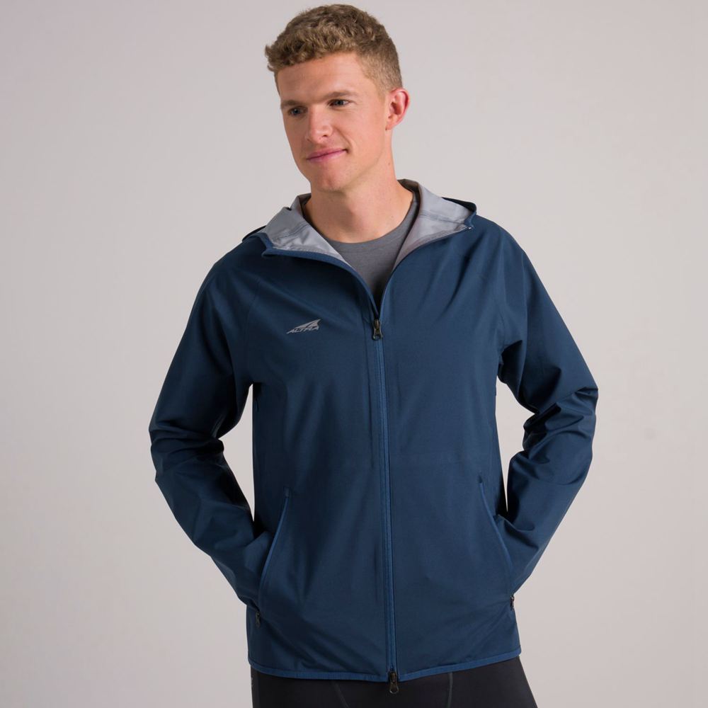 Veste Altra Waterproof Run Bleu Homme | RUZ-75020707