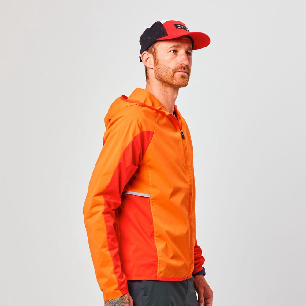 Coupe-Vent Altra Trail Rouge Orange Homme | ILR-67703523